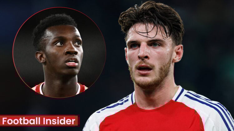 Eddie Nketiah Declan Rice Arsenal