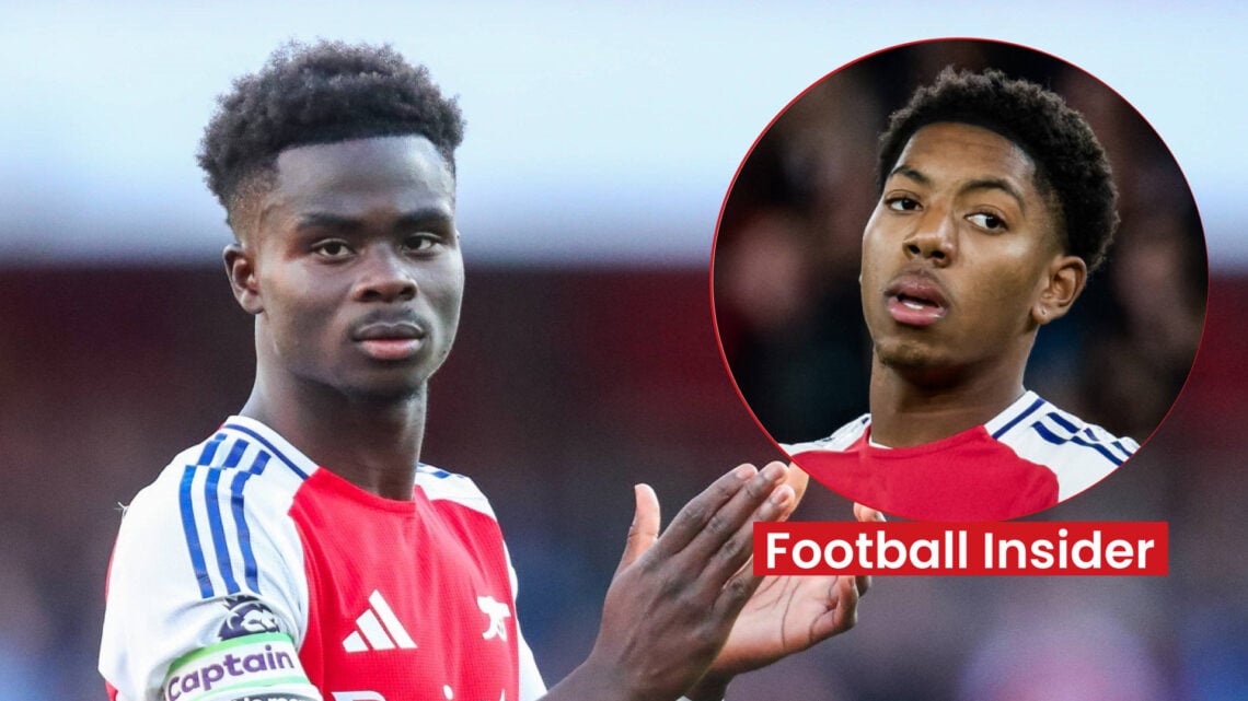Bukayo Saka Myles Lewis-Skelly Arsenal