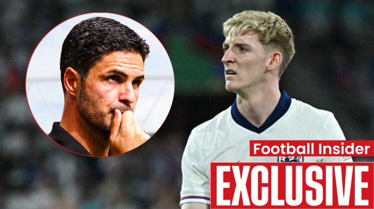 Mikel Arteta Anthony Gordon Arsenal Newcastle