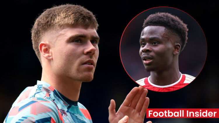 Leif Davis Bukayo Saka Ipswich Town