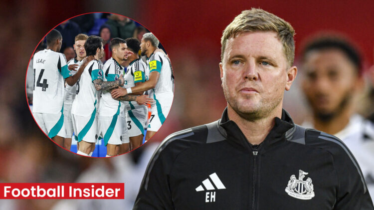 Eddie Howe Newcastle United players