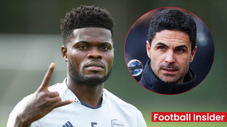 Thomas Partey Mikel Arteta Arsenal