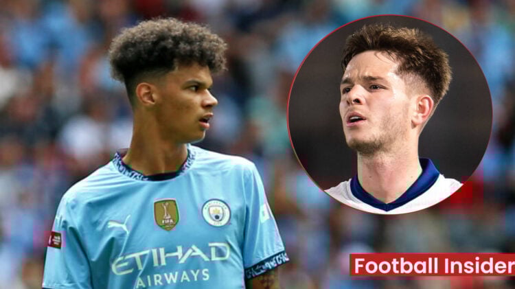 Nico O'Reilly James McAtee Manchester City