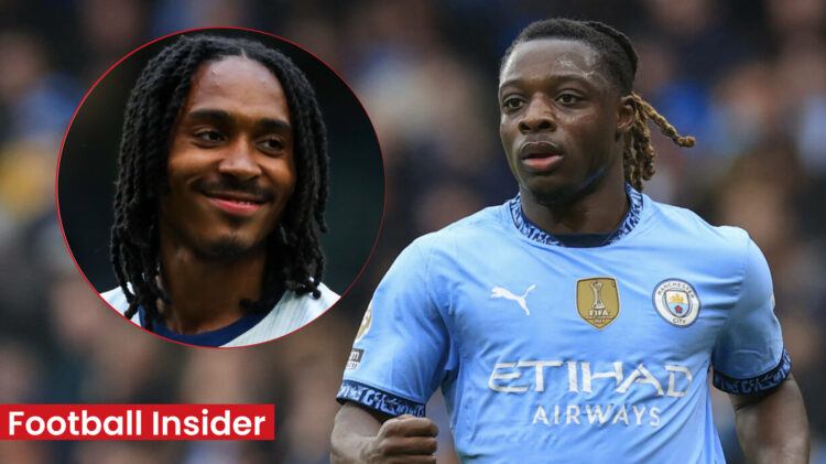 Djed Spence Jeremy Doku Manchester City