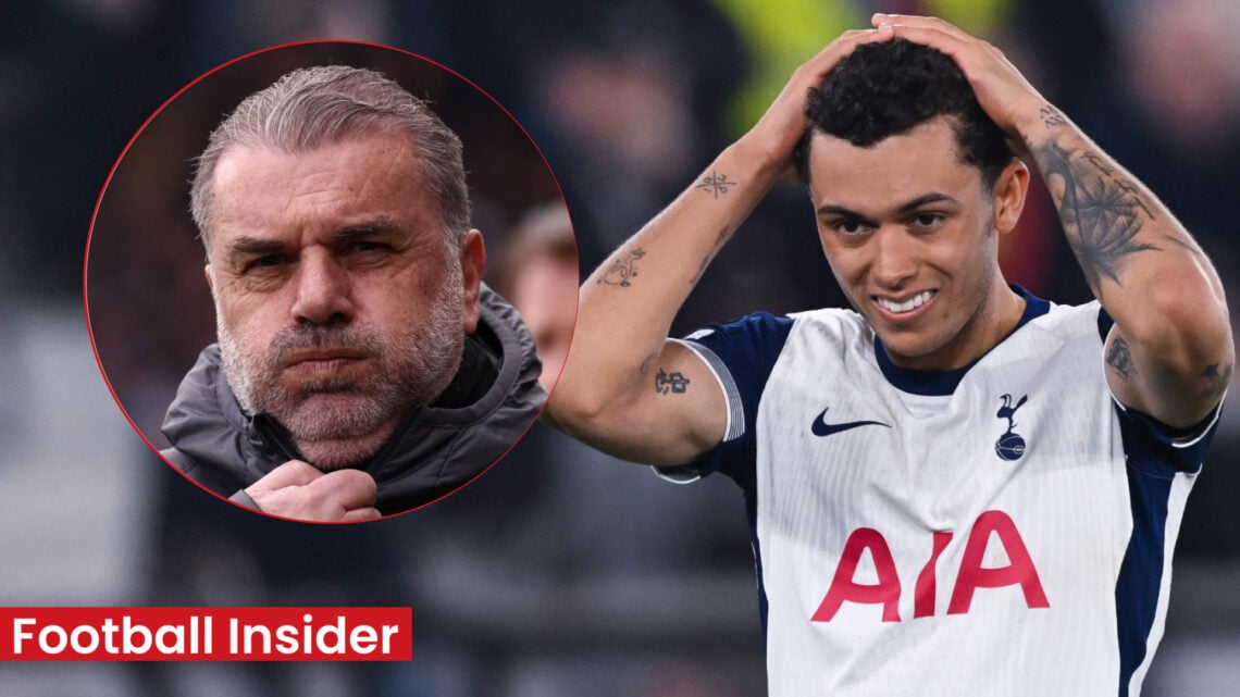 Ange Postecoglou Brennan Johnson Tottenham Hotspur