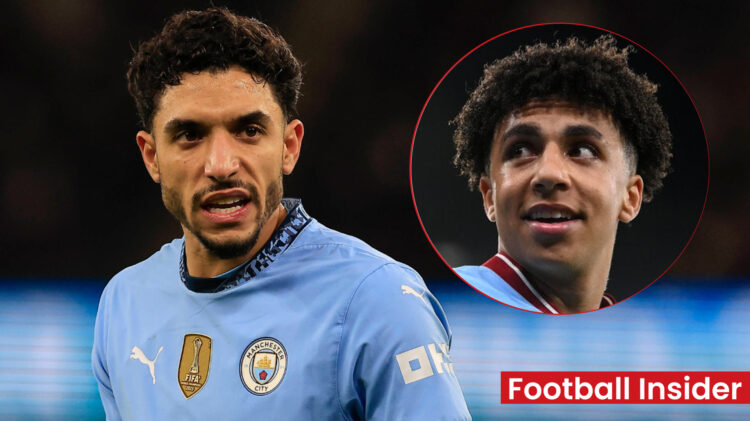Omar Marmoush Rico Lewis Manchester City