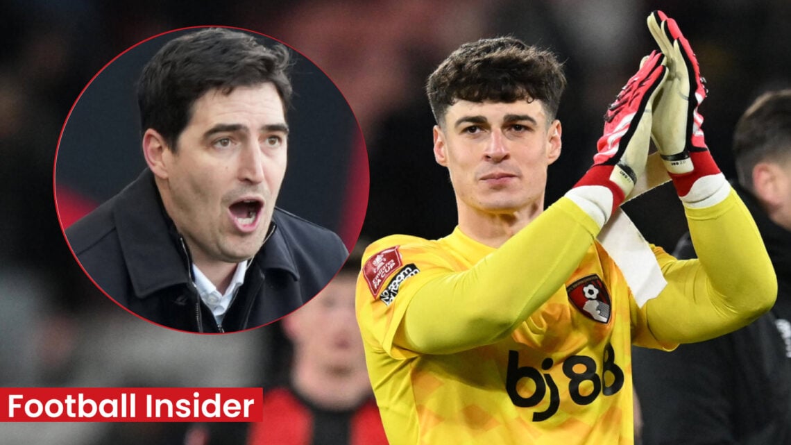 Kepa Arrizabalaga Andoni Iraola Bournemouth