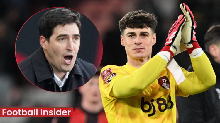 Kepa Arrizabalaga Andoni Iraola Bournemouth
