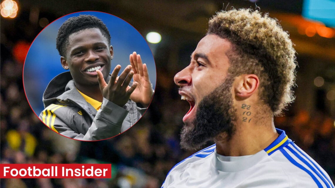 Largie Ramazani Jayden Bogle Leeds United