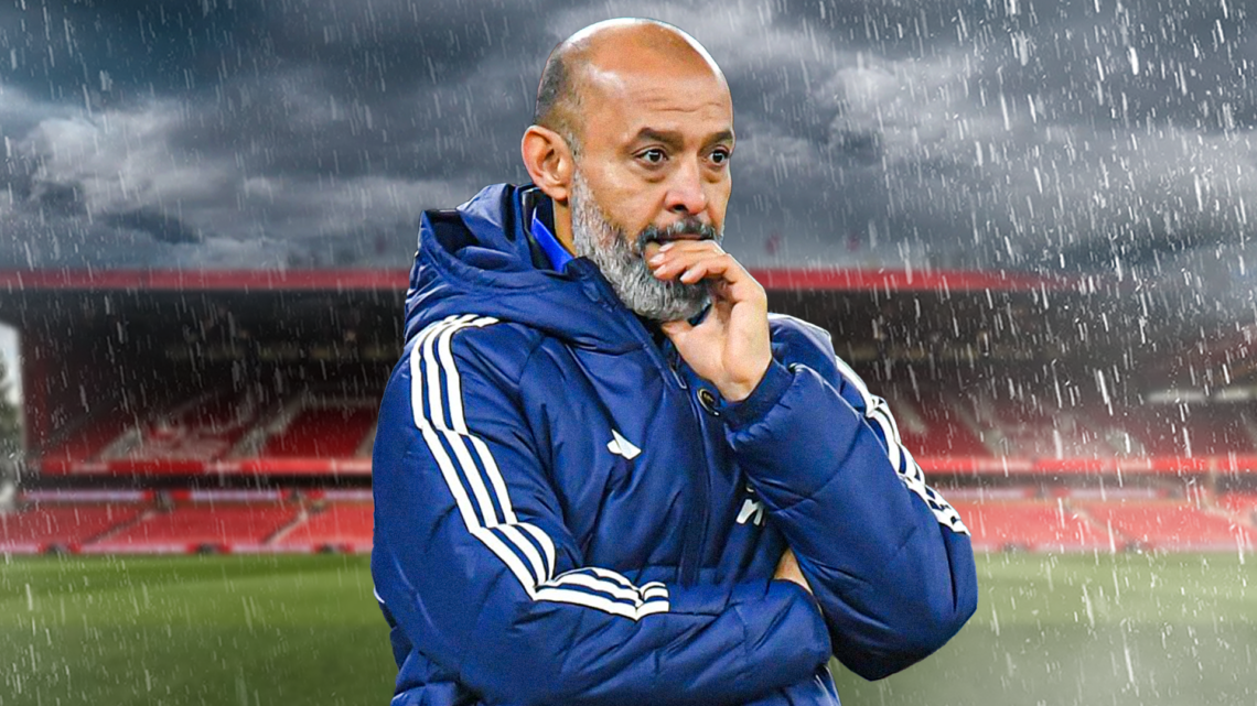 Nottingham Forest - Nuno Espirito Santo sad