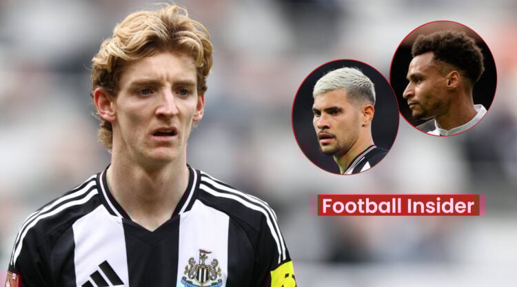 Jacob Murphy Anthony Gordon Bruno Guimaraes, Newcastle