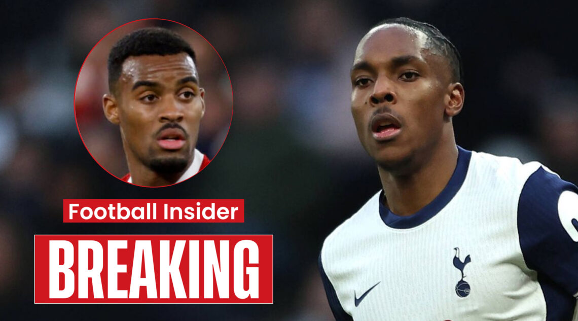 Liverpool midfielder Ryan Gravenberch and Tottenham striker Mathys Tel
