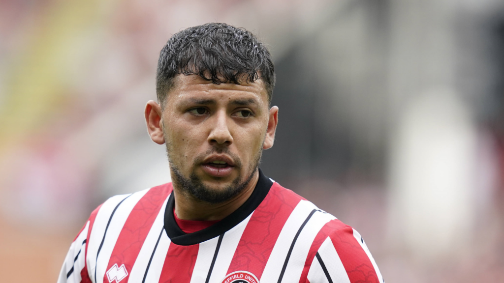 Sheffield United midfielder Gustavo Hamer