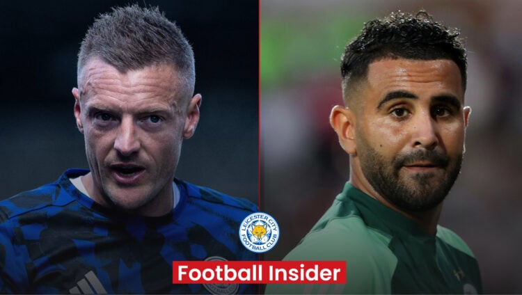 Jamie Vardy Riyad Mahrez Leicester City