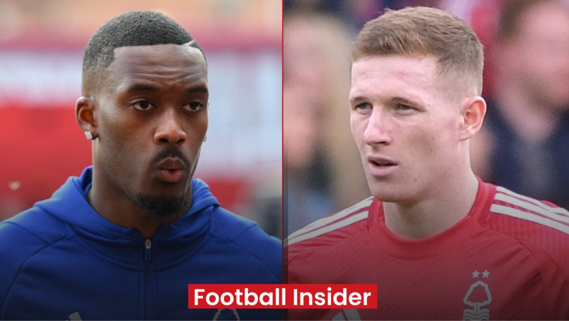 Callum Hudson-Odoi Elliot Anderson Nottingham Forest