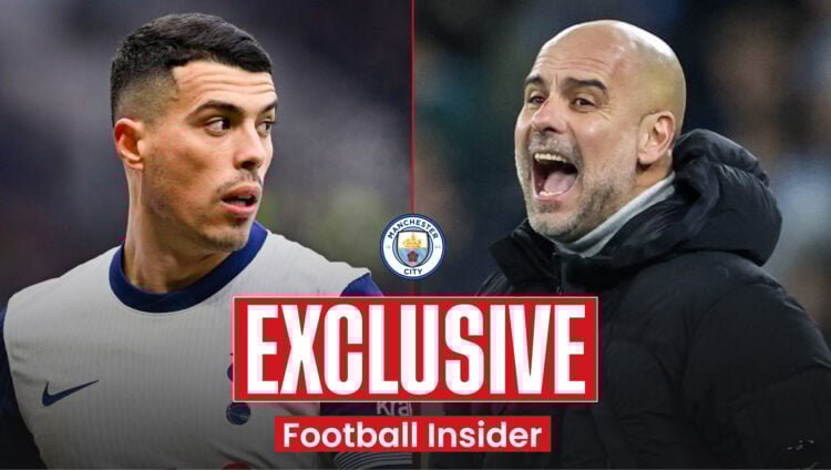 Pedro Porro Pep Guardiola Man City