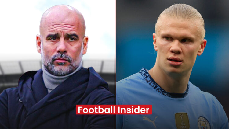 Pep Guardiola Erling Haaland, Man City