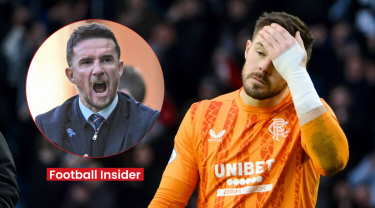 Jack Butland, Barry Ferguson, Rangers