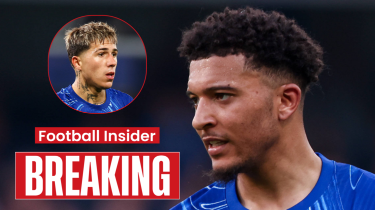 Jadon Sancho Enzo Fernandez Chelsea