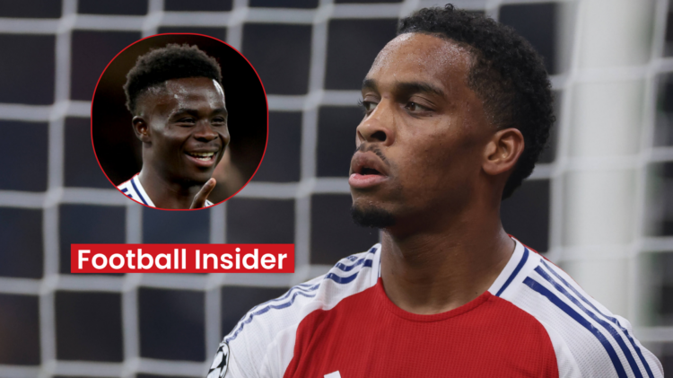 Jurrien Timber Bukayo Saka Arsenal 1