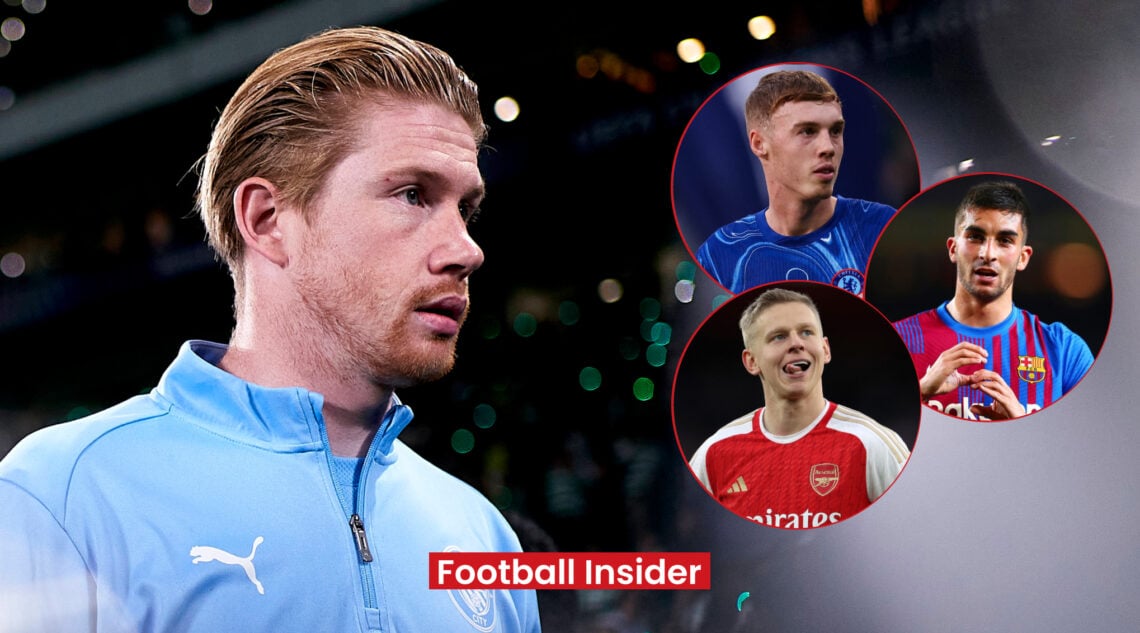 Kevin De Bruyne, Oleksandr Zinchenko, Ferran Torres, Cole Palmer, Man City