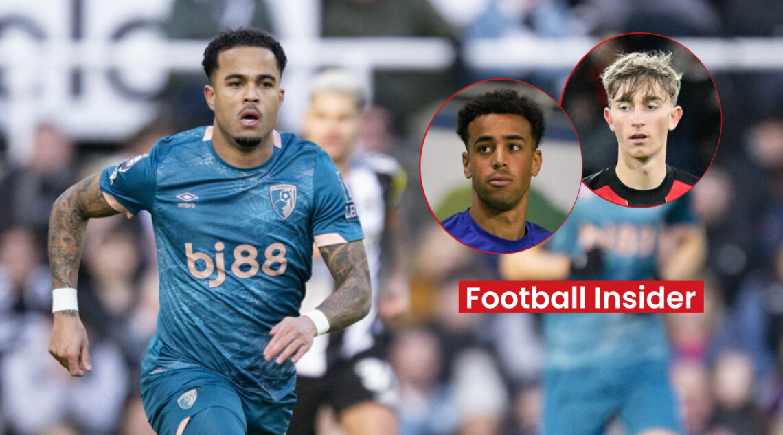 Tyler Adams Justin Kluivert Dean Huijsen, Bournemouth