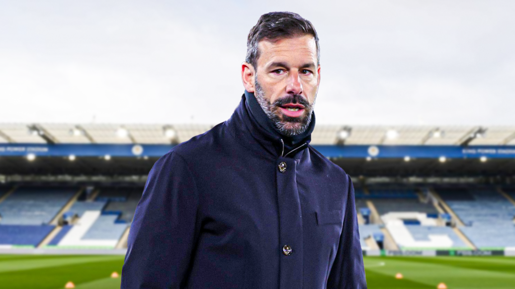 Leicester manager Ruud van Nistelrooy