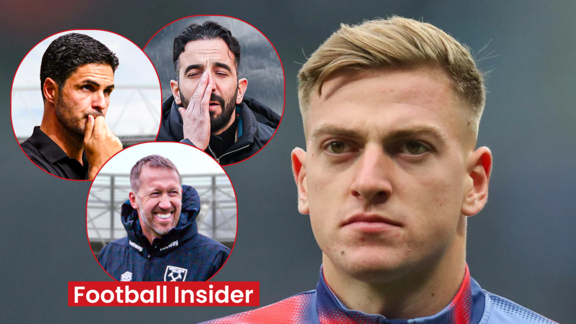 Liam Delap Ipswich Graham Potter West Ham Ruben Amorim Man United Mikel Arteta Arsenal
