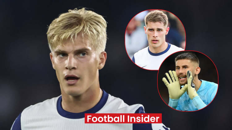 Lucas Bergvall Micky Van de Ven Guglielmo Vicario Tottenham