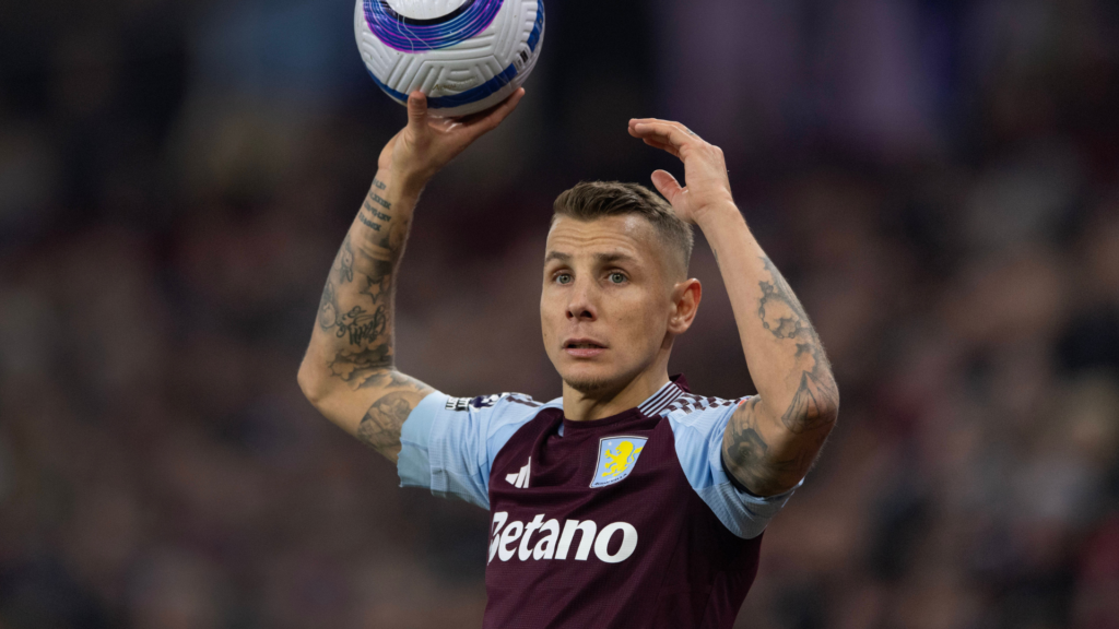 Lucas Digne Aston Villa