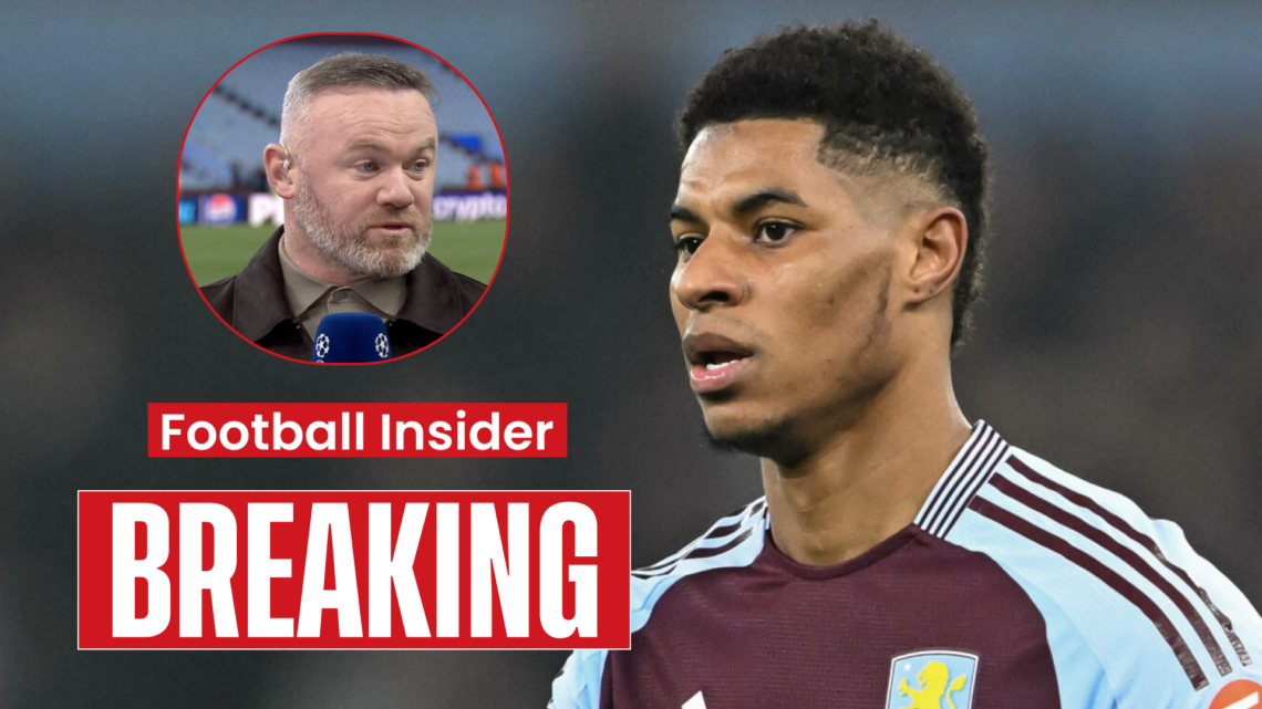 Marcus Rashford Aston Villa Wayne Rooney