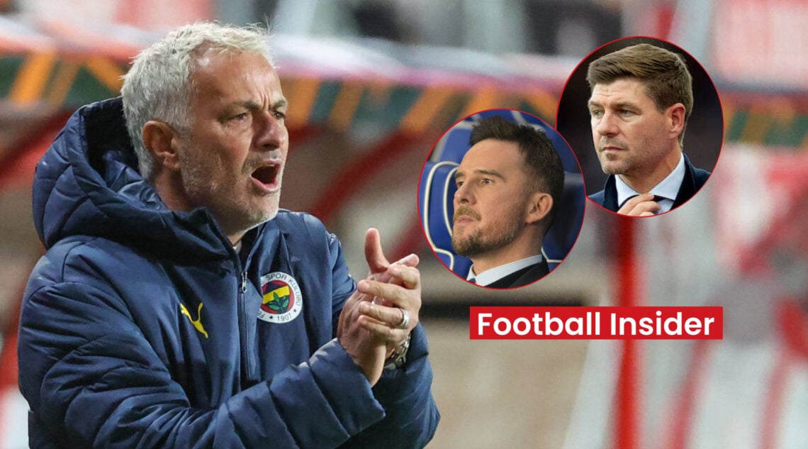 Jose Mourinho Barry Ferguson Steven Gerrard, Rangers Fenerbahce