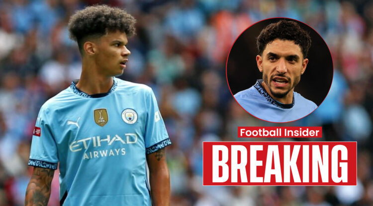 Nico O'Reilly, Omar Marmoush, Man City