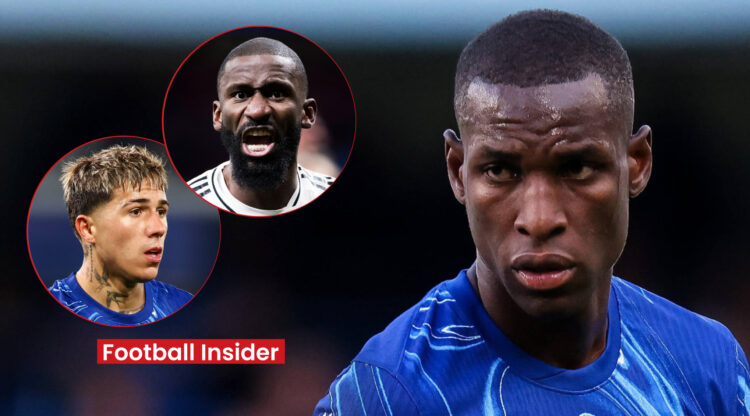Nicolas Jackson, Enzo Maresca, Antonio Rudiger, Chelsea
