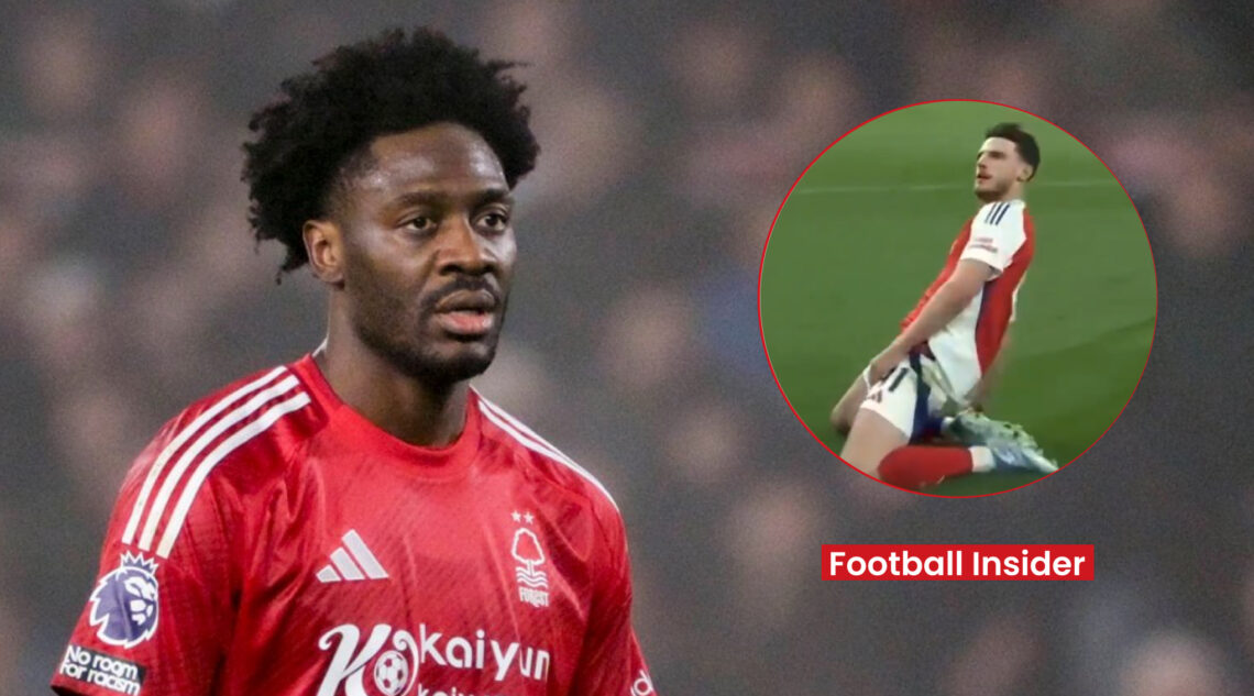Ola Aina, Declan Rice, Nottingham Forest, Arsenal