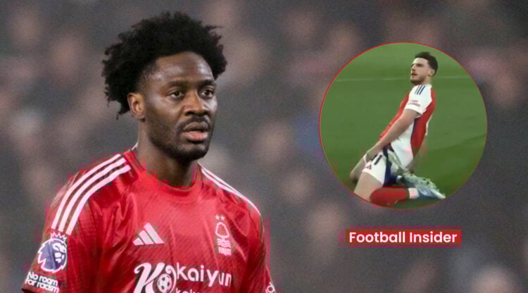 Ola Aina, Declan Rice, Nottingham Forest, Arsenal