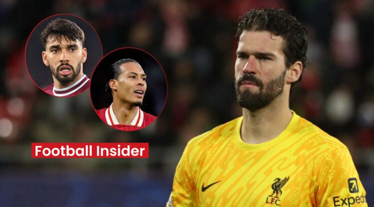 Alisson Virgil van Dijk Lucas Paqueta, Liverpool West Ham