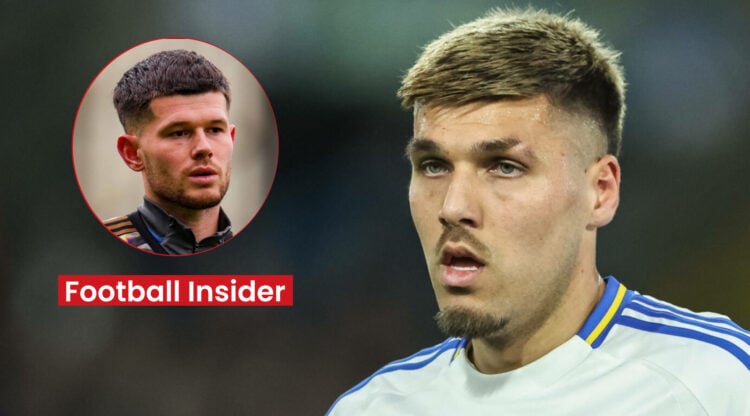 Illan Meslier Joel Piroe, Leeds United