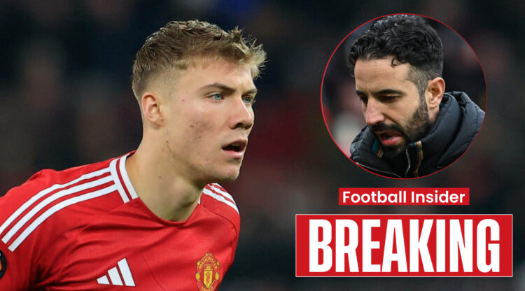 Rasmus Hojlund, Ruben Amorim, Man United