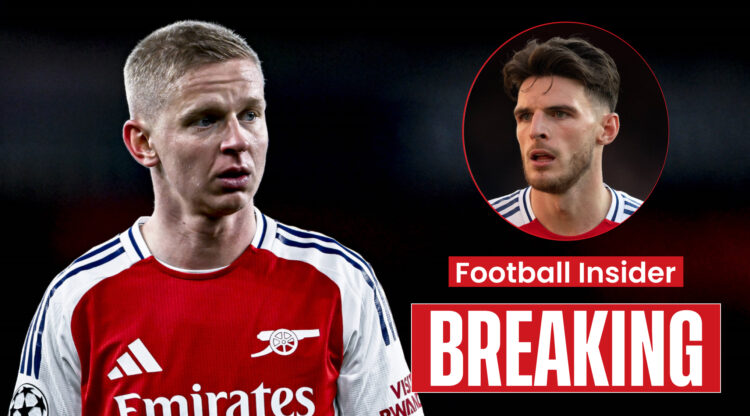 Oleksandr Zinchenko Declan Rice, Arsenal