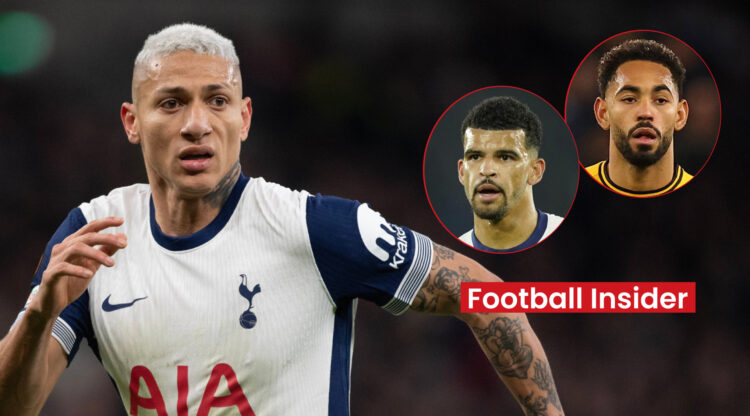 Richarlison Dominic Solanke Matheus Cunha, Tottenham Wolves
