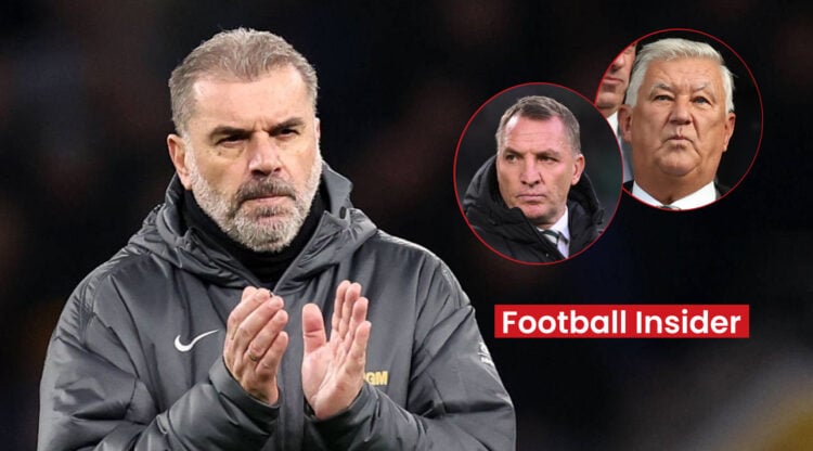 Ange Postecoglou Peter Lawwell Brendan Rodgers, Tottenham Celtic