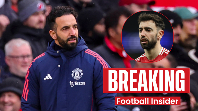Ruben Amorim Bruno Fernandes Man United