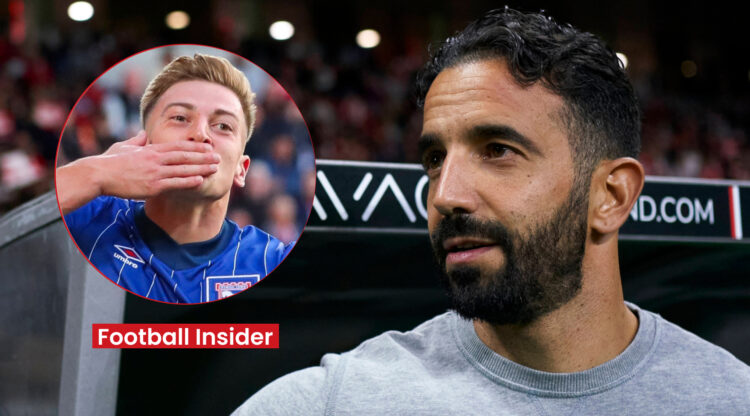 Ruben Amorim, Liam Delap, Man United