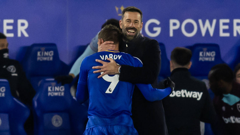 Ruud van Nistelrooy Jamie Vardy Leicester City