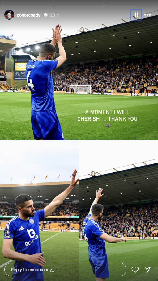 Conor Coady Instagram