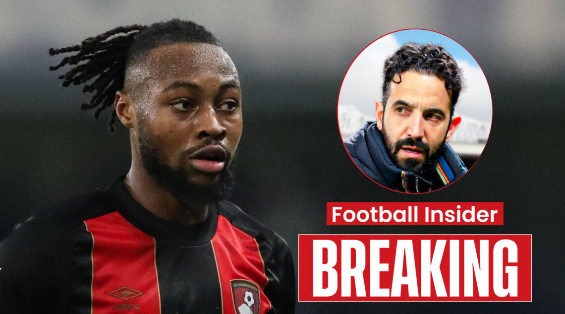 Antoine Semenyo Ruben Amorim, Bournemouth Man United