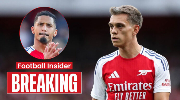 Leandro Trossard William Saliba, Arsenal