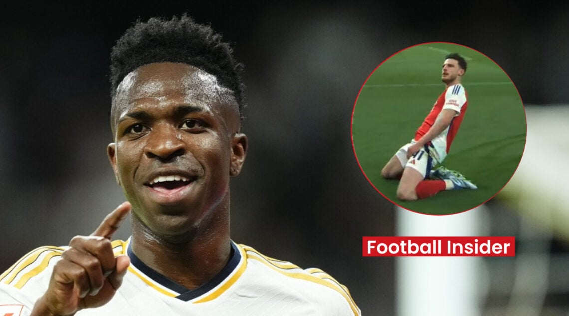Vinicius Junior, Declan Rice, Arsenal, Real Madrid