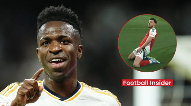 Vinicius Junior, Declan Rice, Arsenal, Real Madrid